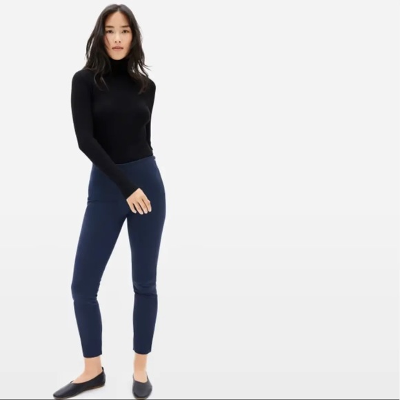 Everlane Work Side Zip Pant Navy Size 2 - Picture 2 of 9
